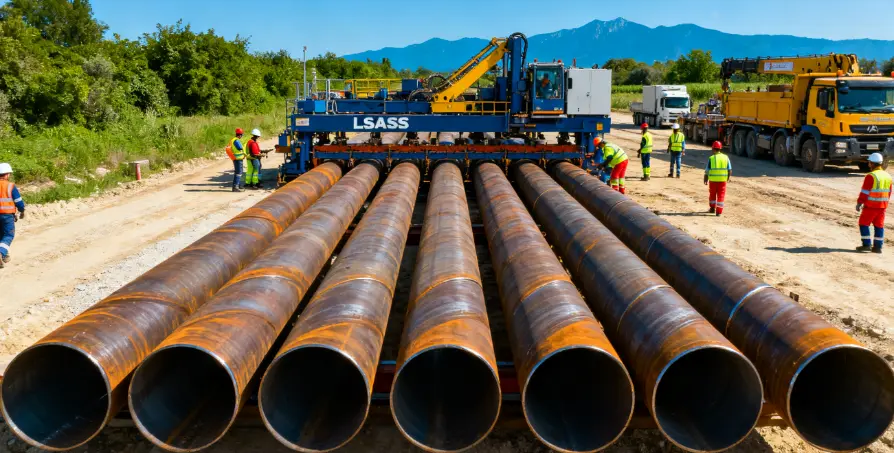 Italy Launches Key Natural Gas Pipeline Project Using LSAW Steel Pipes