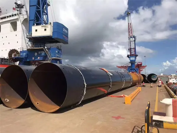 Martime tubular piles